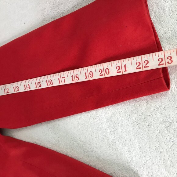 Giorgio Armani Red Blazer Jacket Womens 8 - Picture 10 of 11